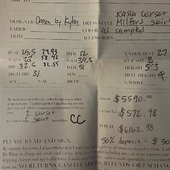 KYHA Kasia corset & Milford skirt - Picture 9 of 9